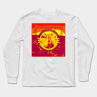 CATTLE RUBBER STAMP POSTAGE POPART Long Sleeve T-Shirt